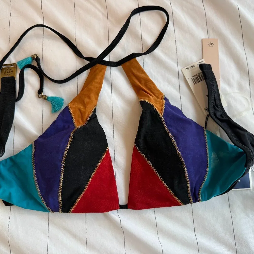 Nanette Lepore Large Serengeti Bikini top and. bottom